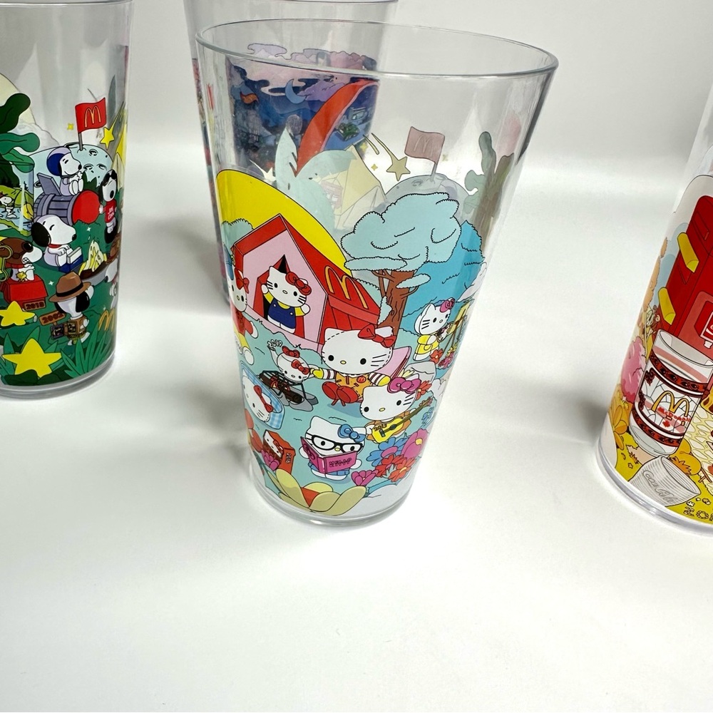 Set of 4 McDonald’s Collector’s Edition Cups - Picture 8 of 11